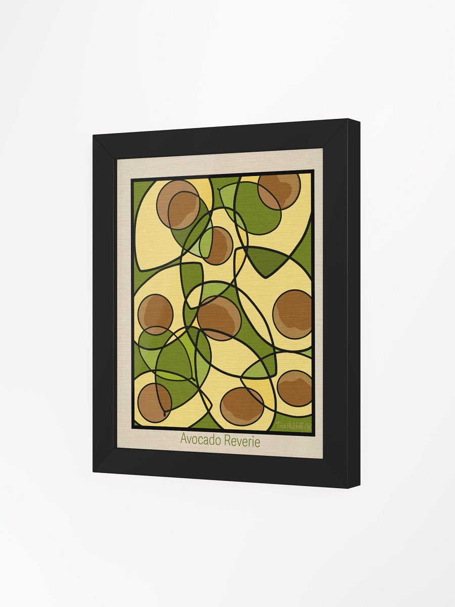 Avocado Reverie – Wood Framed Matte Art Poster product image (3)
