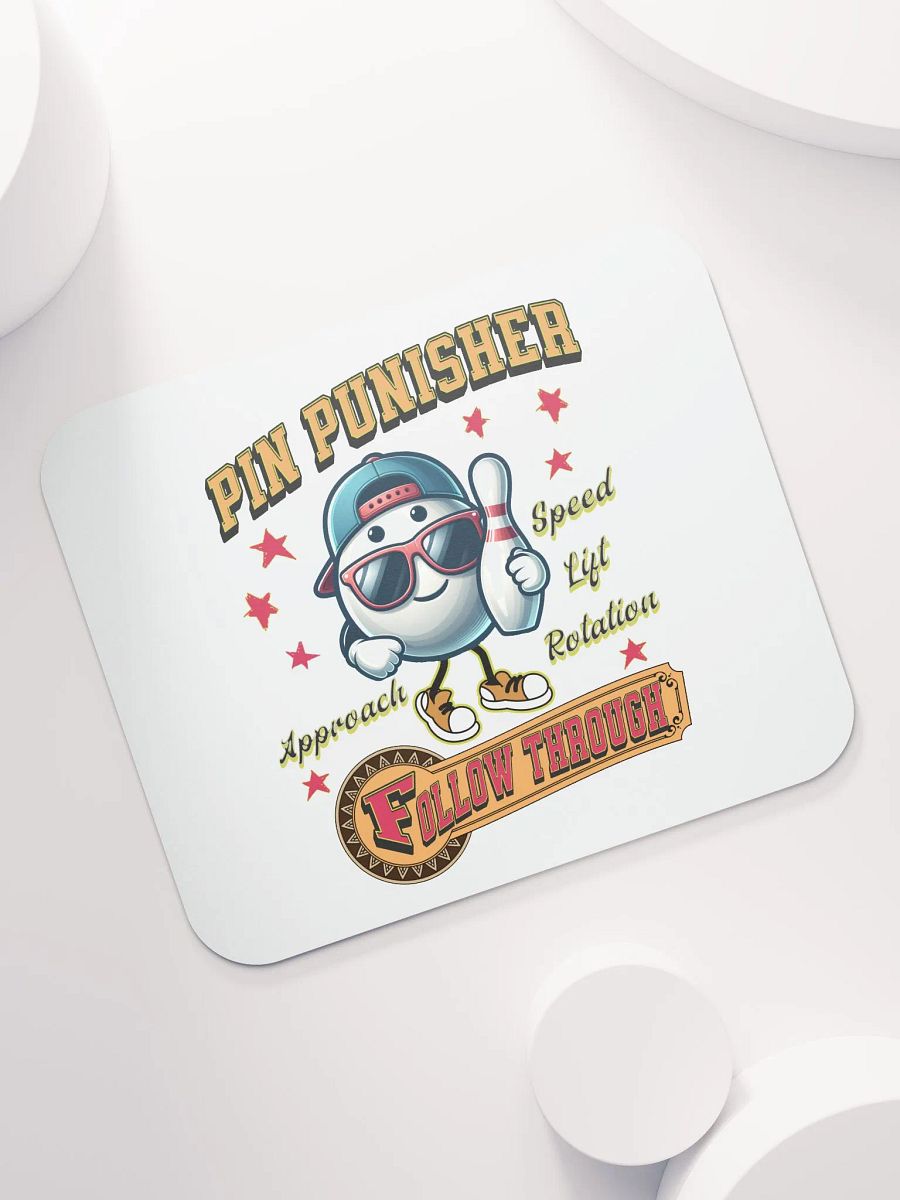 Pin Punisher Bowling Mouse Pad product image (5)