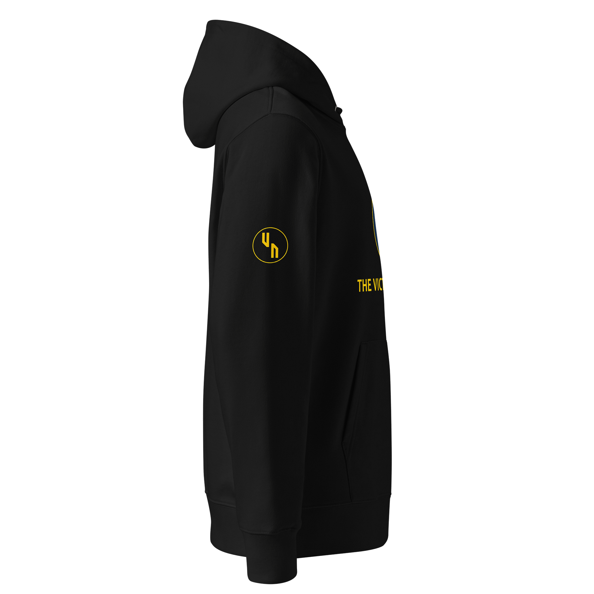 Black VN Organic Hoodie (Unisex) product image (4)