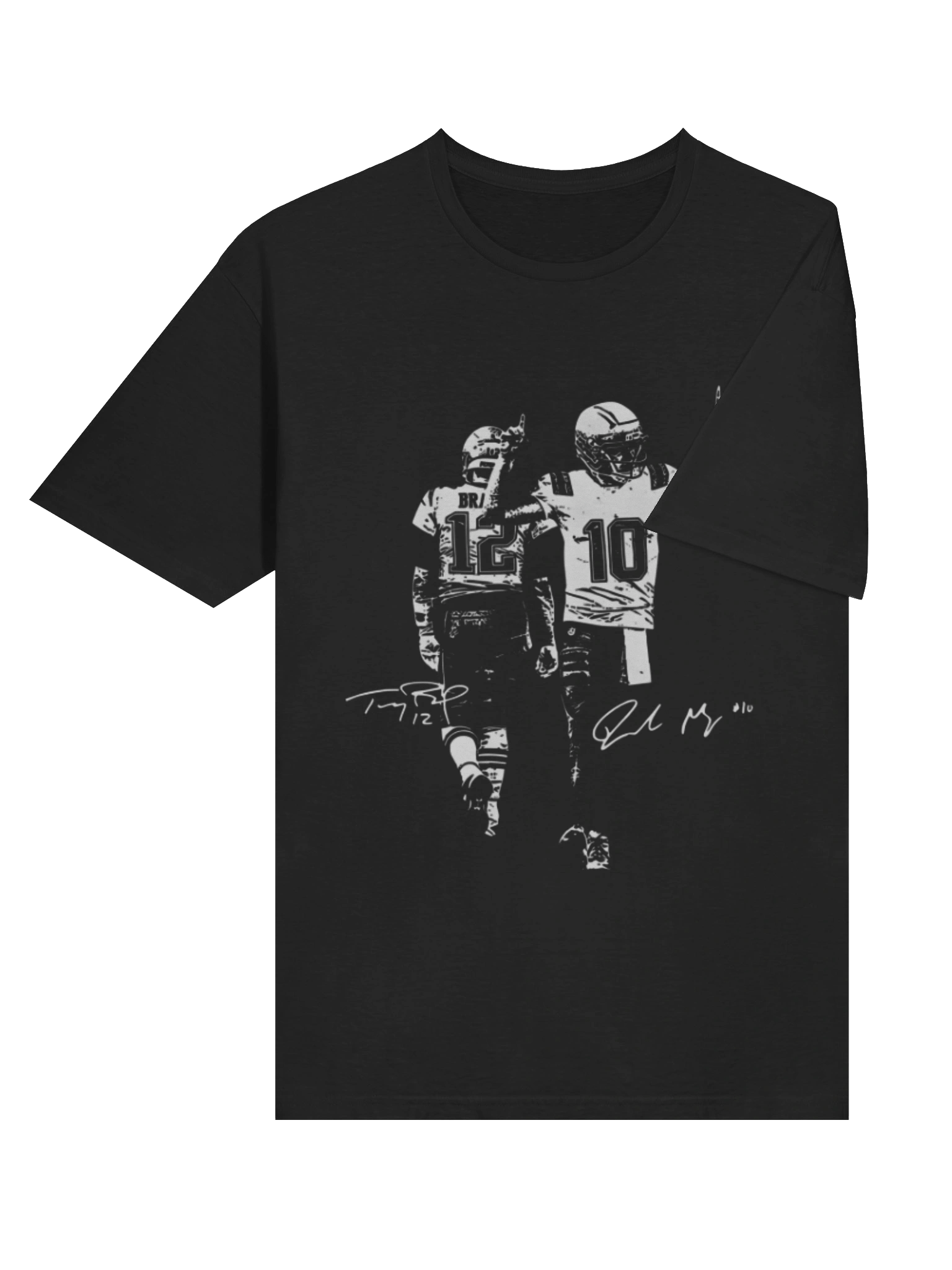 Drake Maye And Tom Signature T-Shirt product image (4)