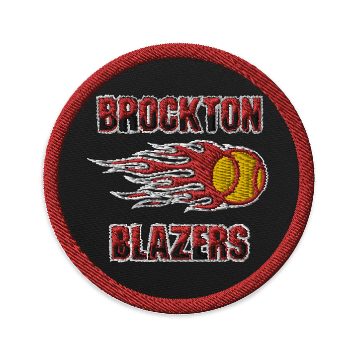 Brockton Blazers Logo Patch - Circle product image (1)