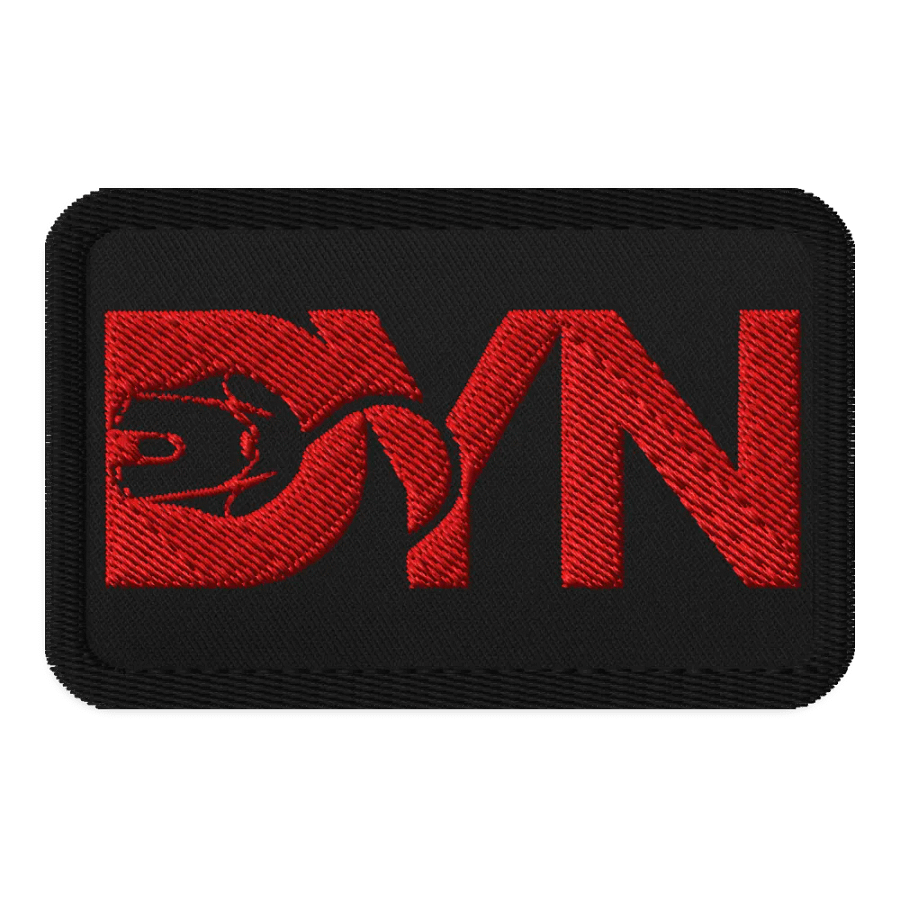 TopFrag™ DYN™ Red Embroidered Patch product image (1)