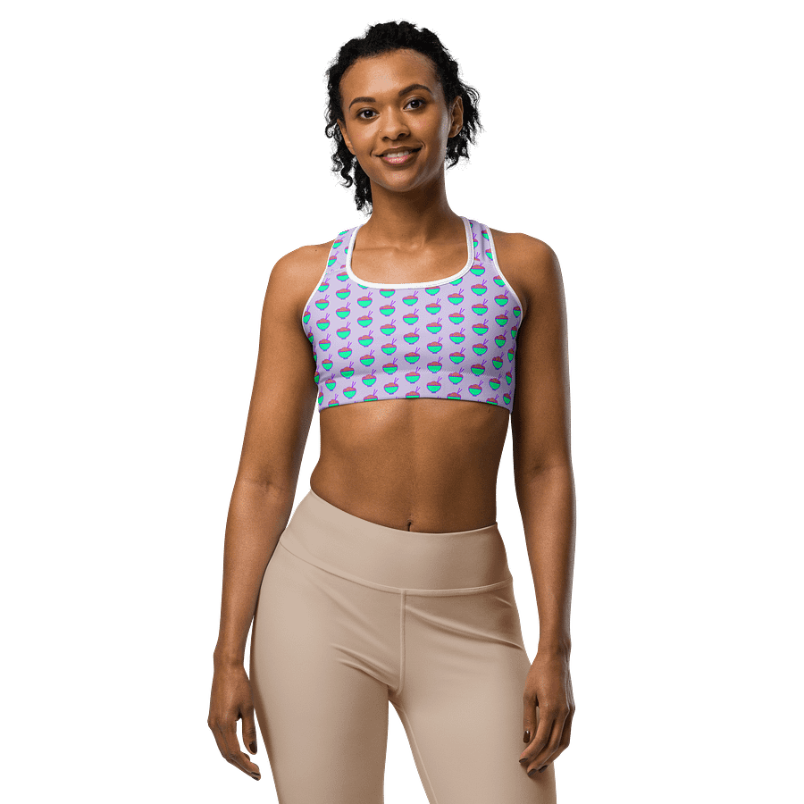 Noodle Crew Sports Bra! (Purple) product image (1)