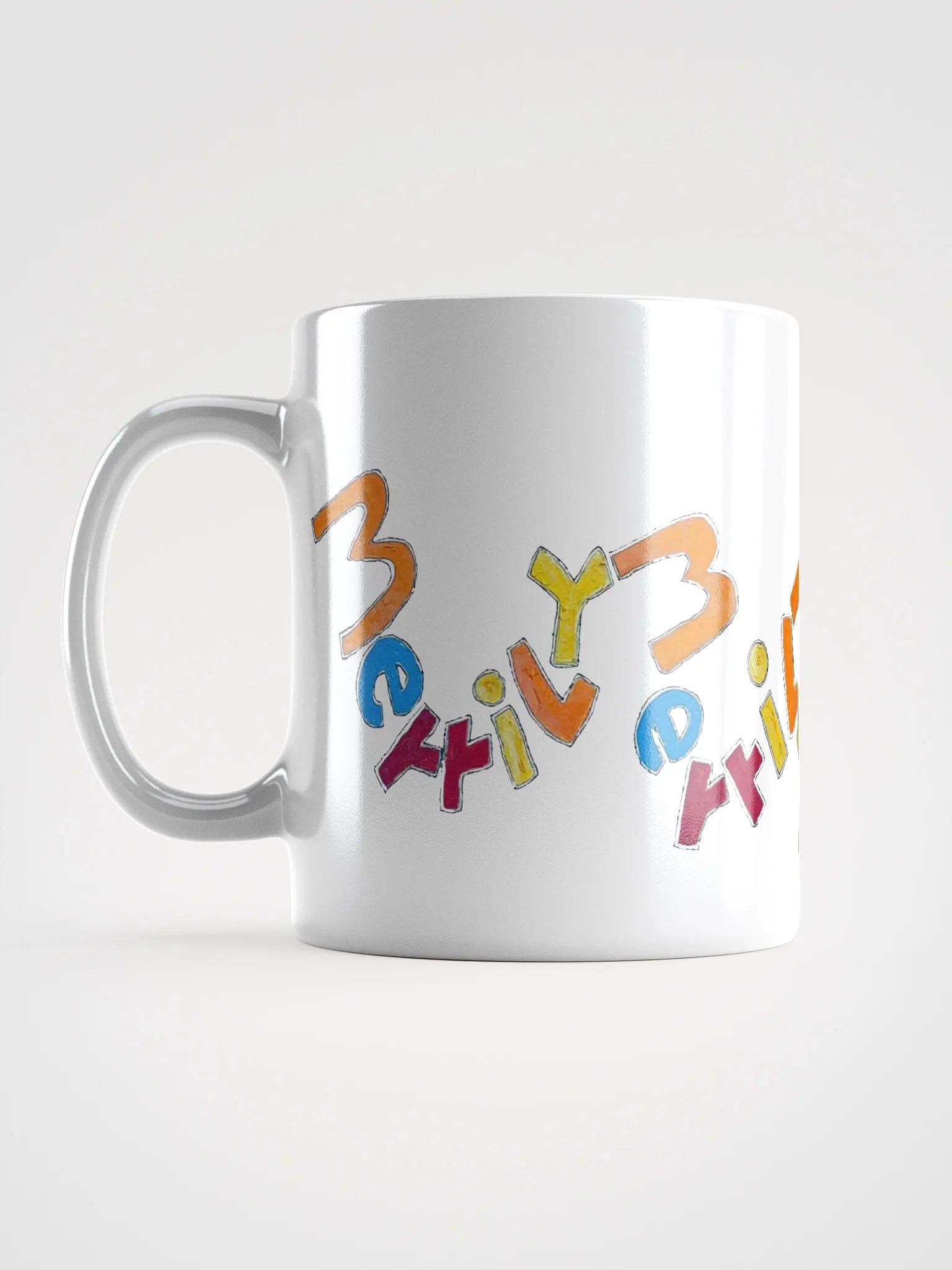 Merrily Merrily Merrily White Ceramic Mug product image (6)