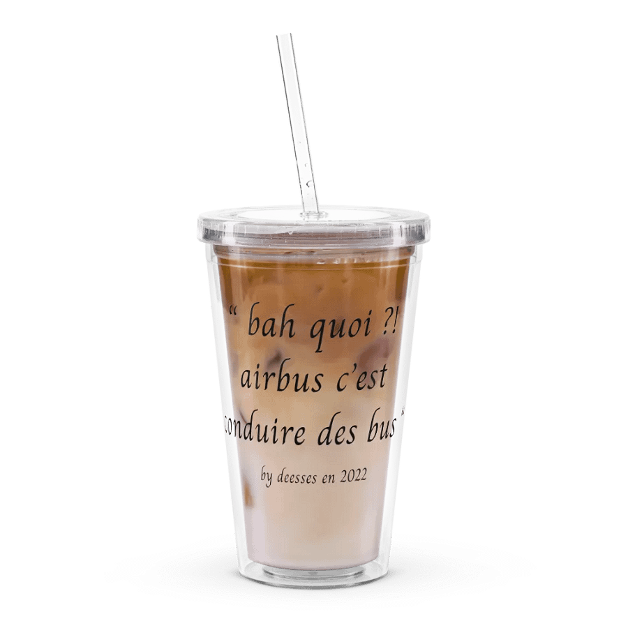 Crystal Clear Double Wall Tumbler ( bus) product image (8)
