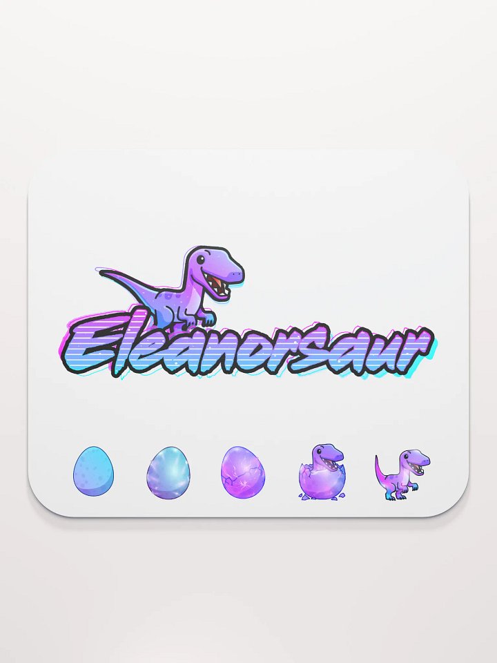 Eleanorsaur Mousepad product image (2)