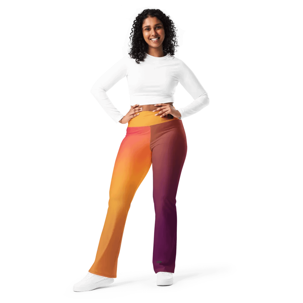 Dreamy Cat Collection Flare Leggings product image (1)