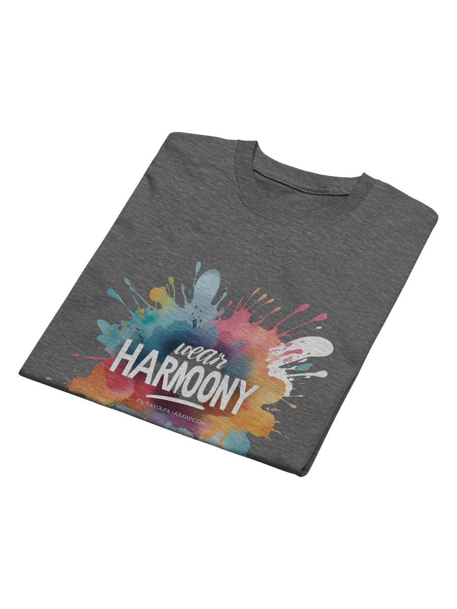 Harmonious Splash Tee, Artistic Style Gift, Creative Statement Shirt product image (3)