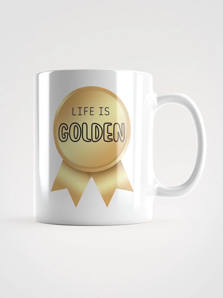 Life Is Golden Mug – Sip in Style, Savour the Moment product image (1)