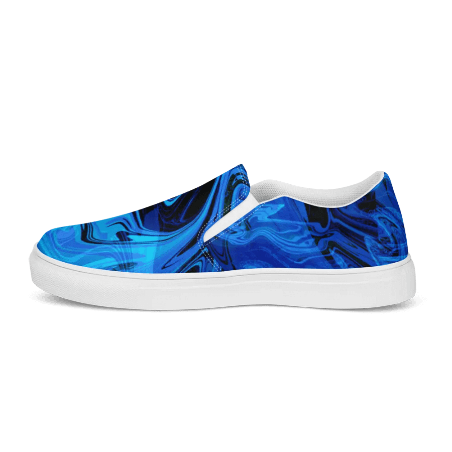 Abyssal Swirl Women's Slip-On Canvas Shoes | Womens Slip-Ons product image (8)