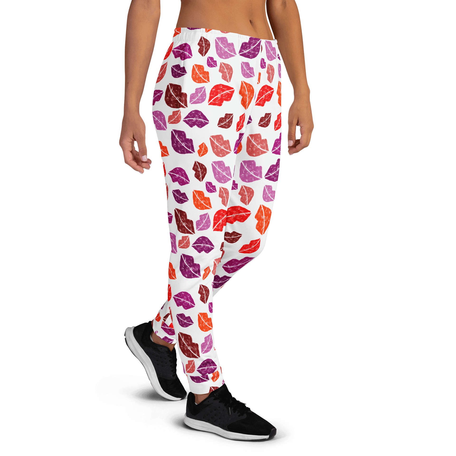 Vibrant Colorful Lips Women's Joggers product image (4)