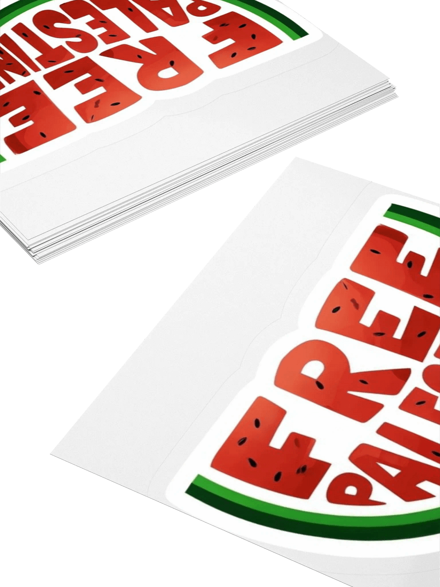 Watermelon Slice of Solidarity Stickers product image (4)