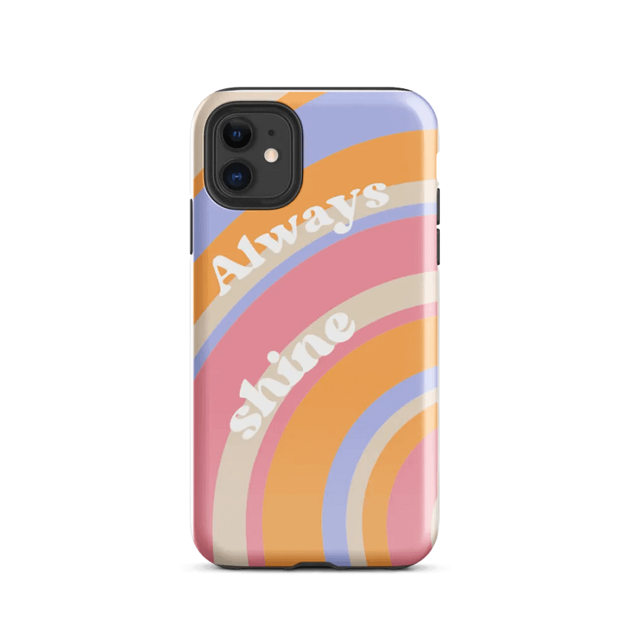"Radiant Stripes iPhone® Tough Case - Stylish and Durable Protective Cover" product image (47)