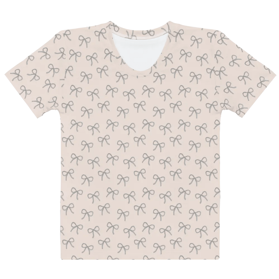 Dainty Gray Bows Women's T-Shirt product image (7)