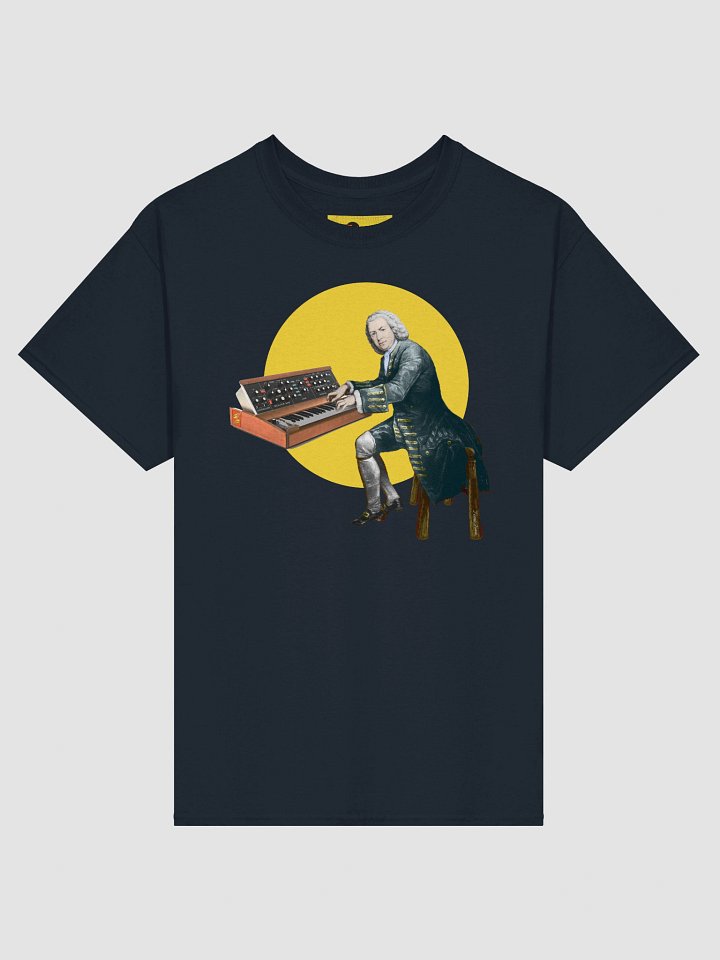 Prelude and Moogue by Frank Fonik (Minimoog), Techno EDM Unisex T-Shirt product image (5)