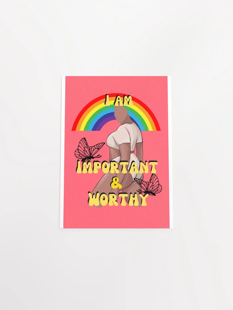 Rainbow Affirmation Poster product image (30)