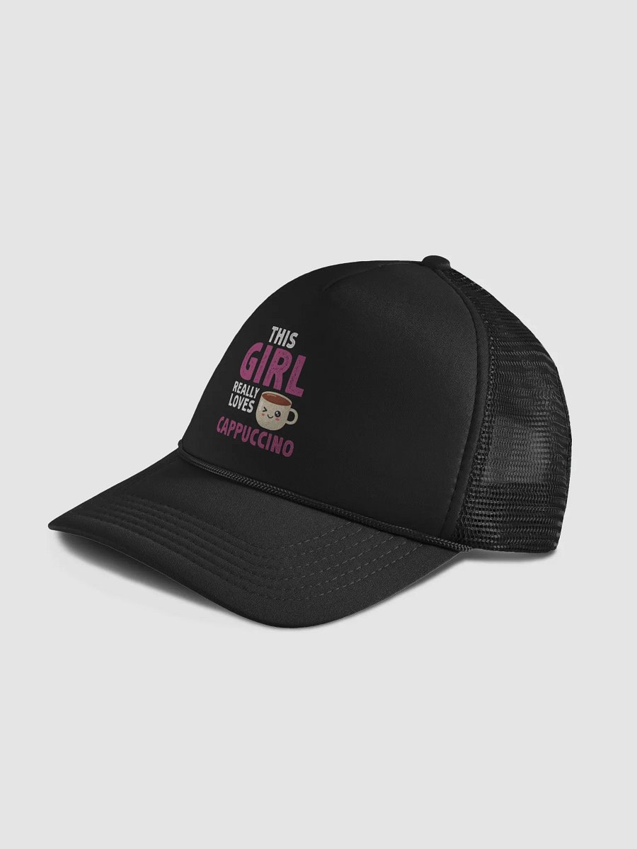 This Girl Really Loves Cappuccino Hat | Coffee Lover Cap product image (4)