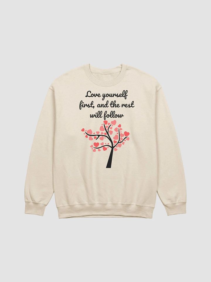 Love yourself sweatshirt product image (2)