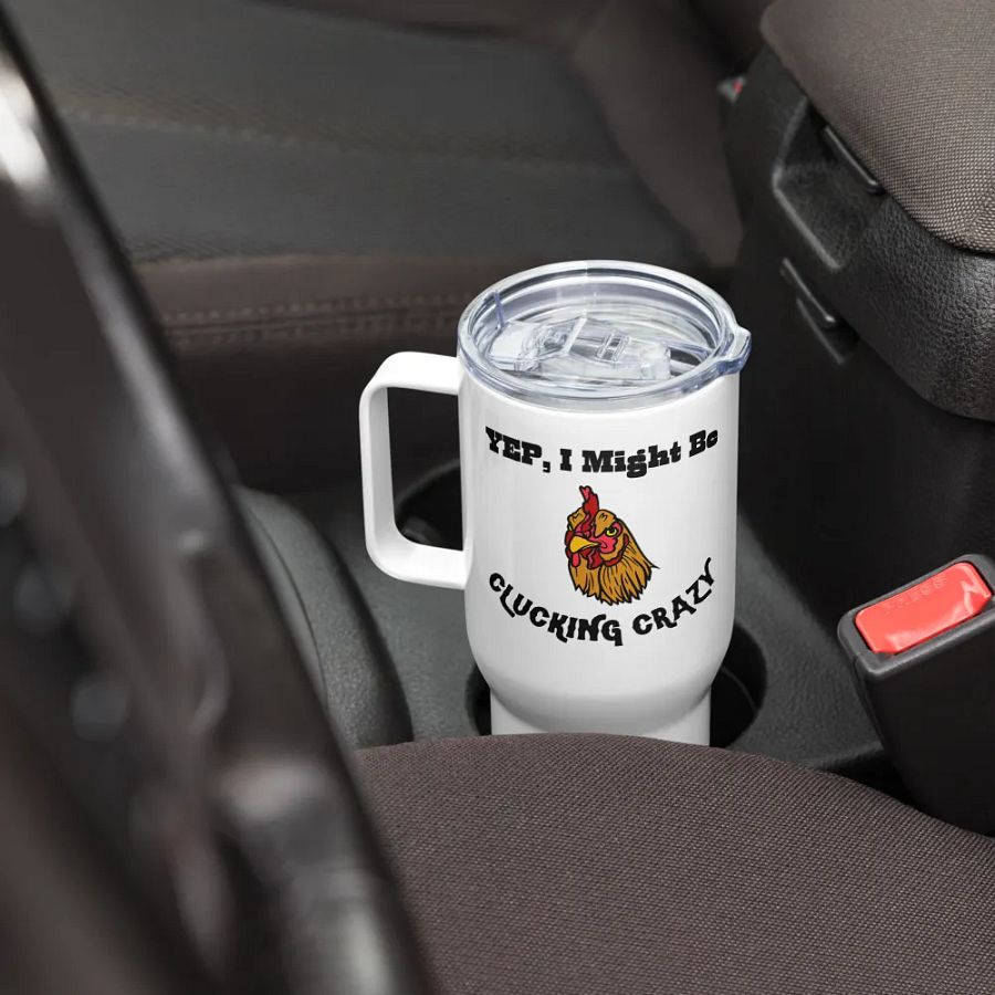 Clucking Crazy 25oz Mug with Handle product image (8)