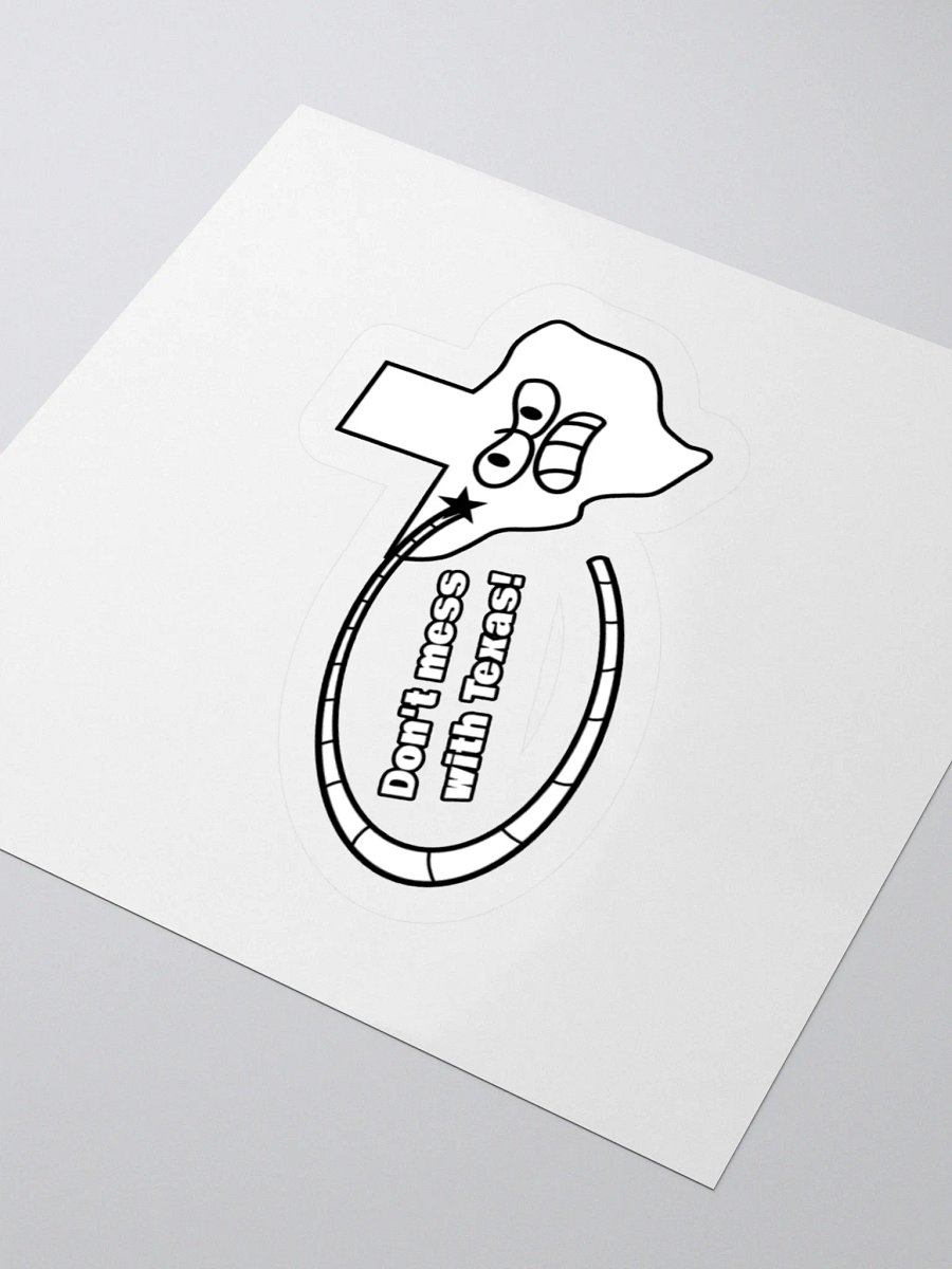 Don't mess with Texas! sticker product image (3)