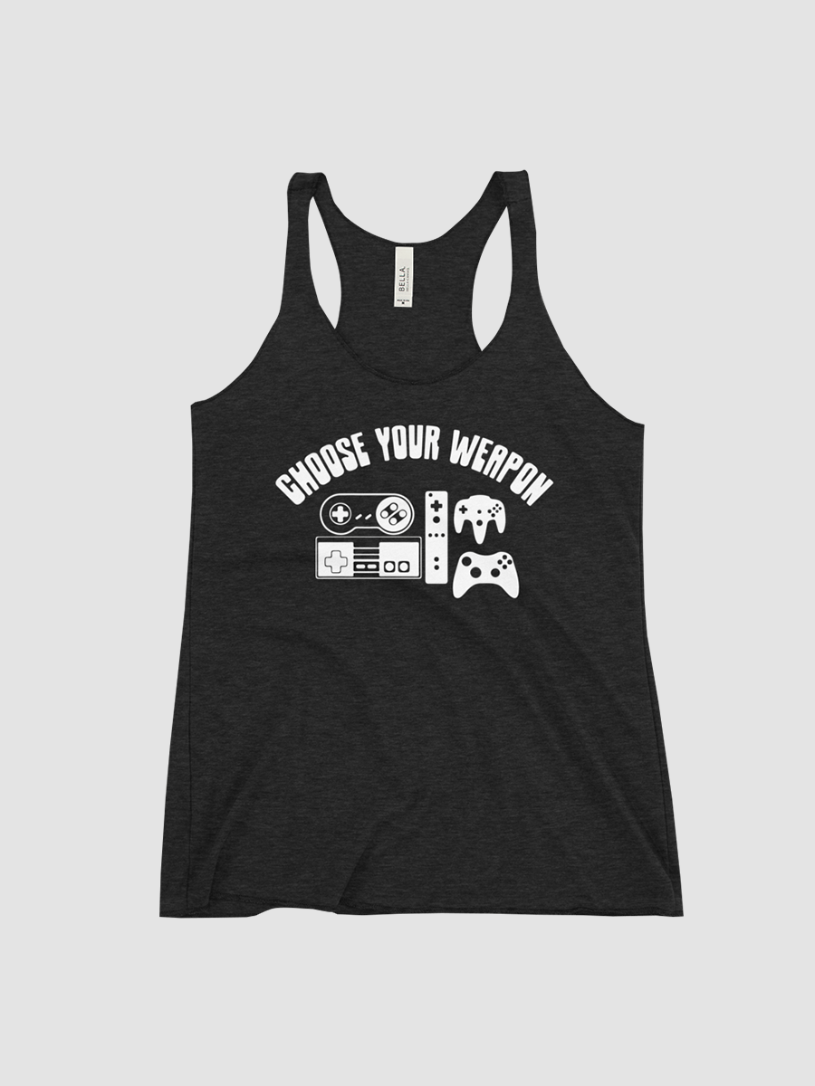 Choose your Weapon ~Bella and Canvas Ladies Triblend Racerback Tank product image (1)