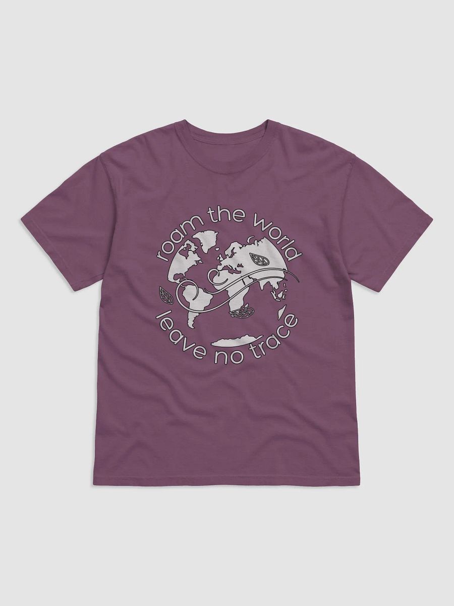 Roam The World leave No Trace Eco Sustainable Travel T-shirt product image (2)