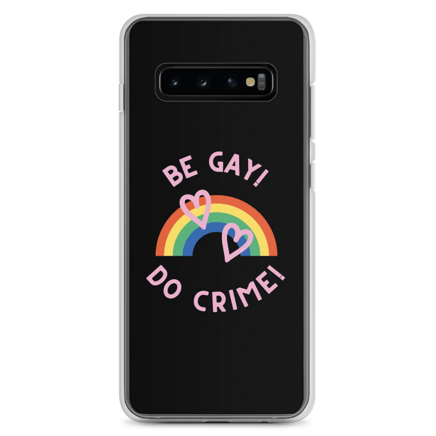Rainbow Rebellion Samsung® Case - Black product image (2)