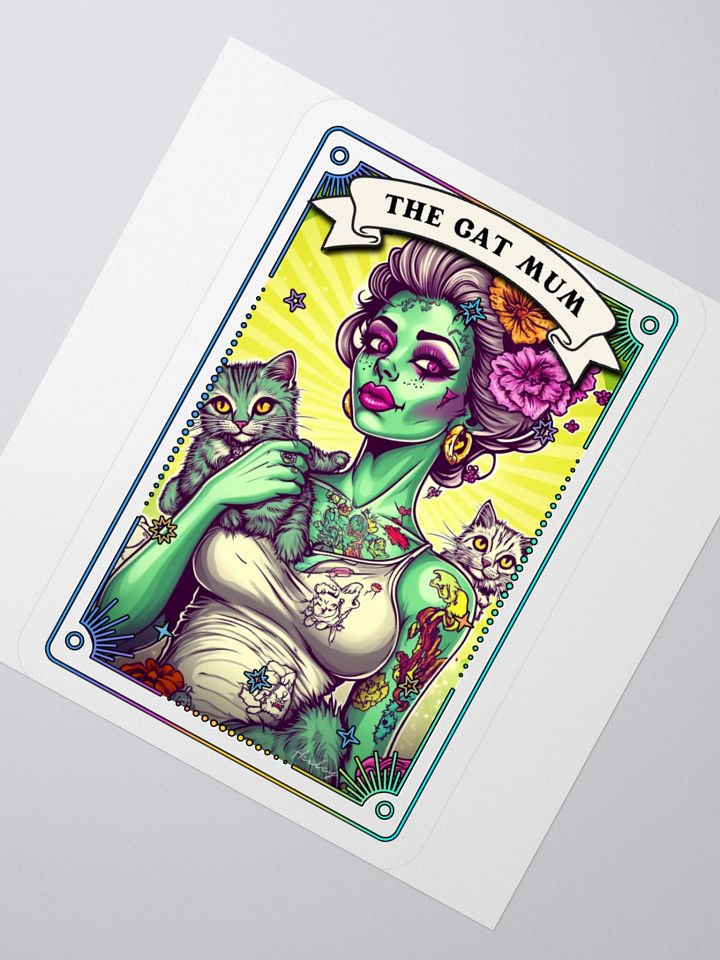 Zombabes: The Cat Mum Sticker product image (2)