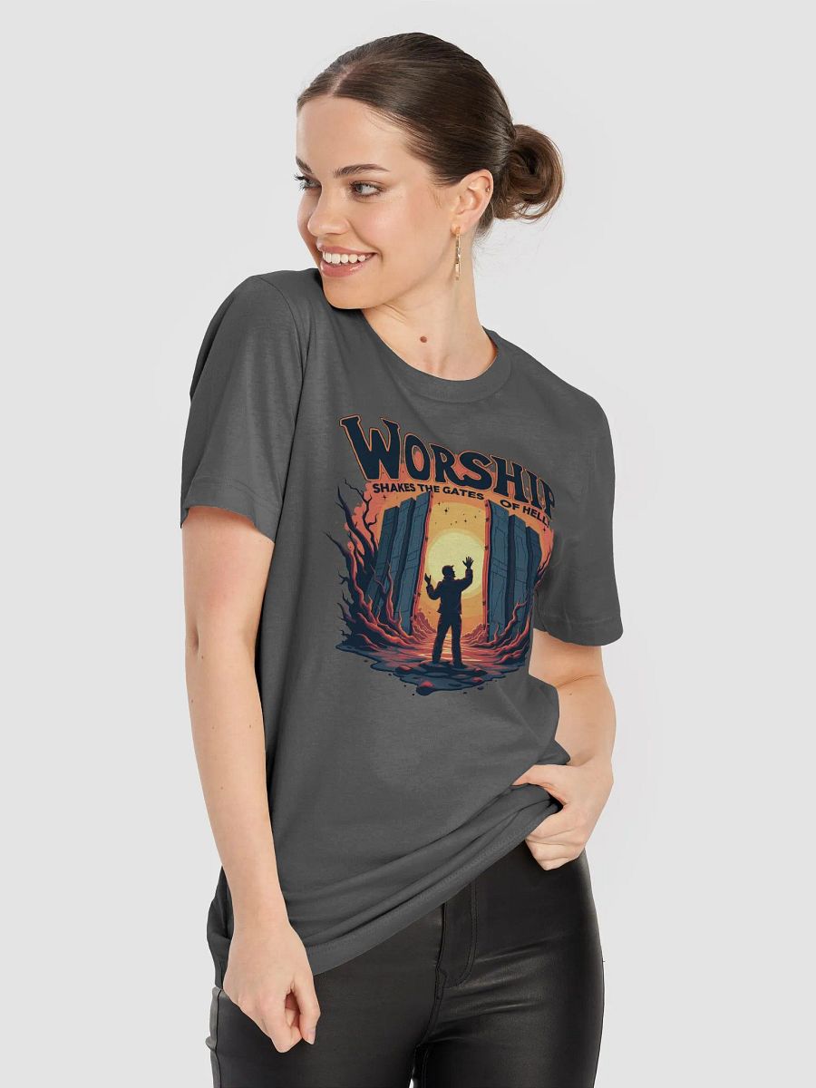 Worship Shakes the Gates of Hell T-Shirt product image (43)