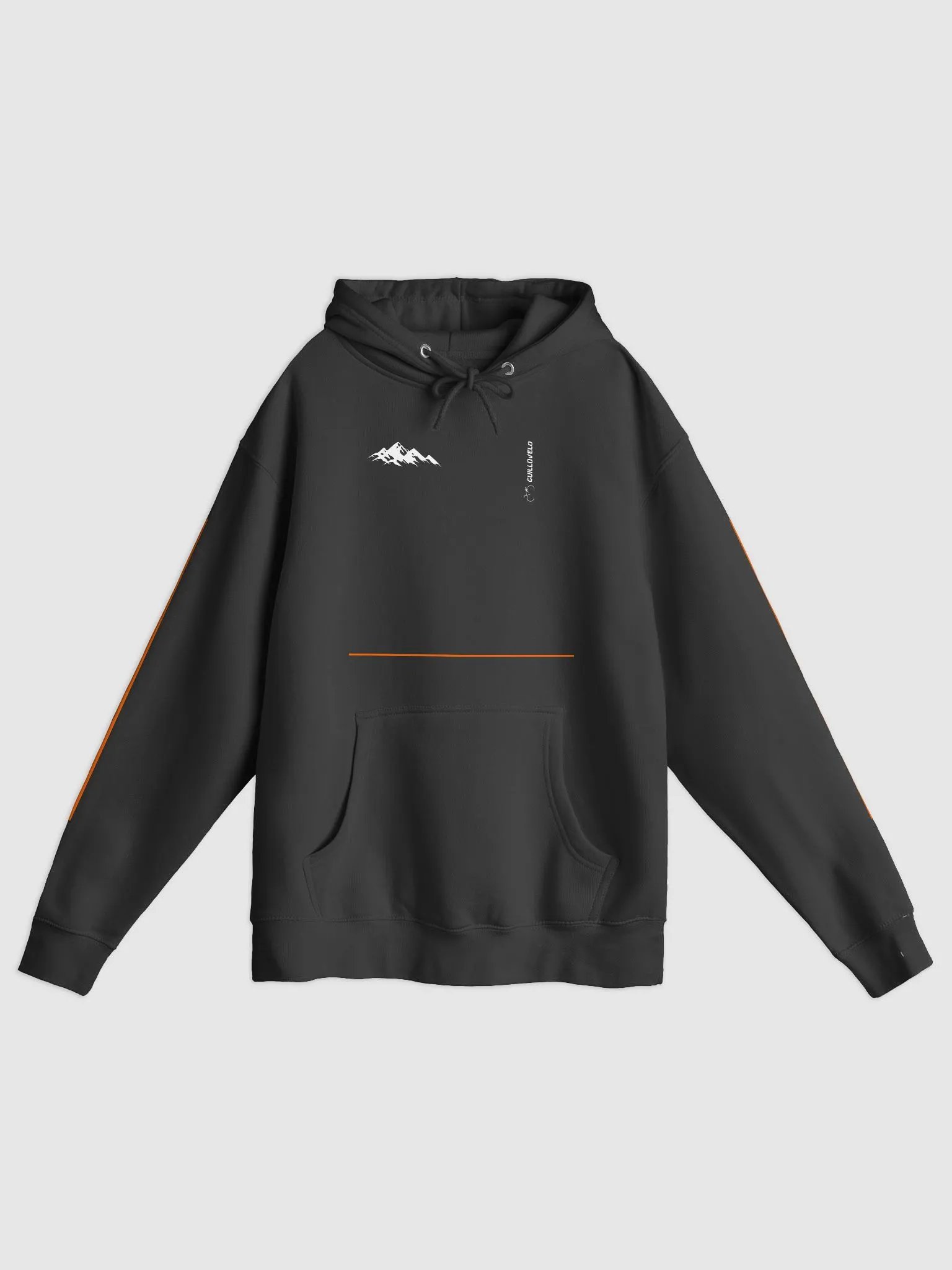 GUILLOVELO ORANGE VELO LINE HOODIE product image (2)