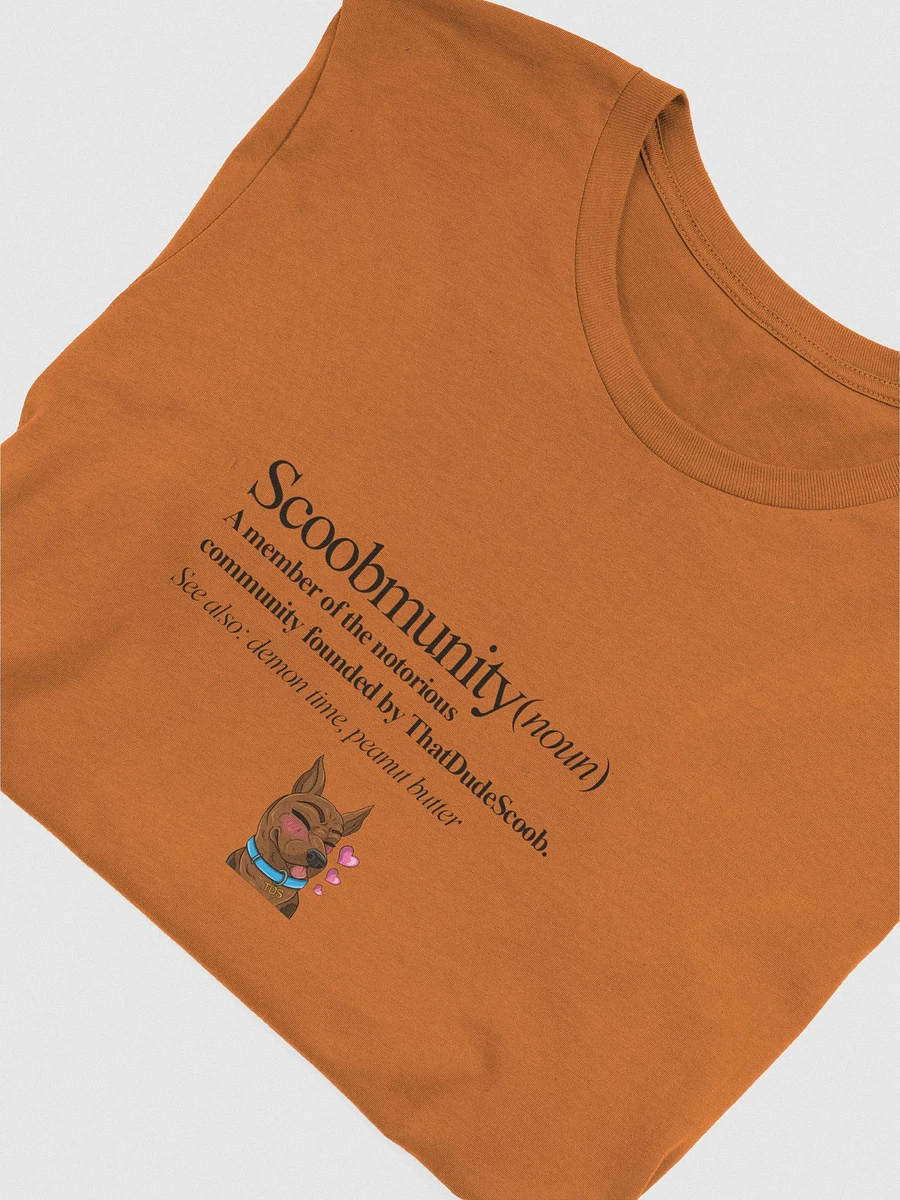 Scoobmunity shirt (Black letters) product image (4)