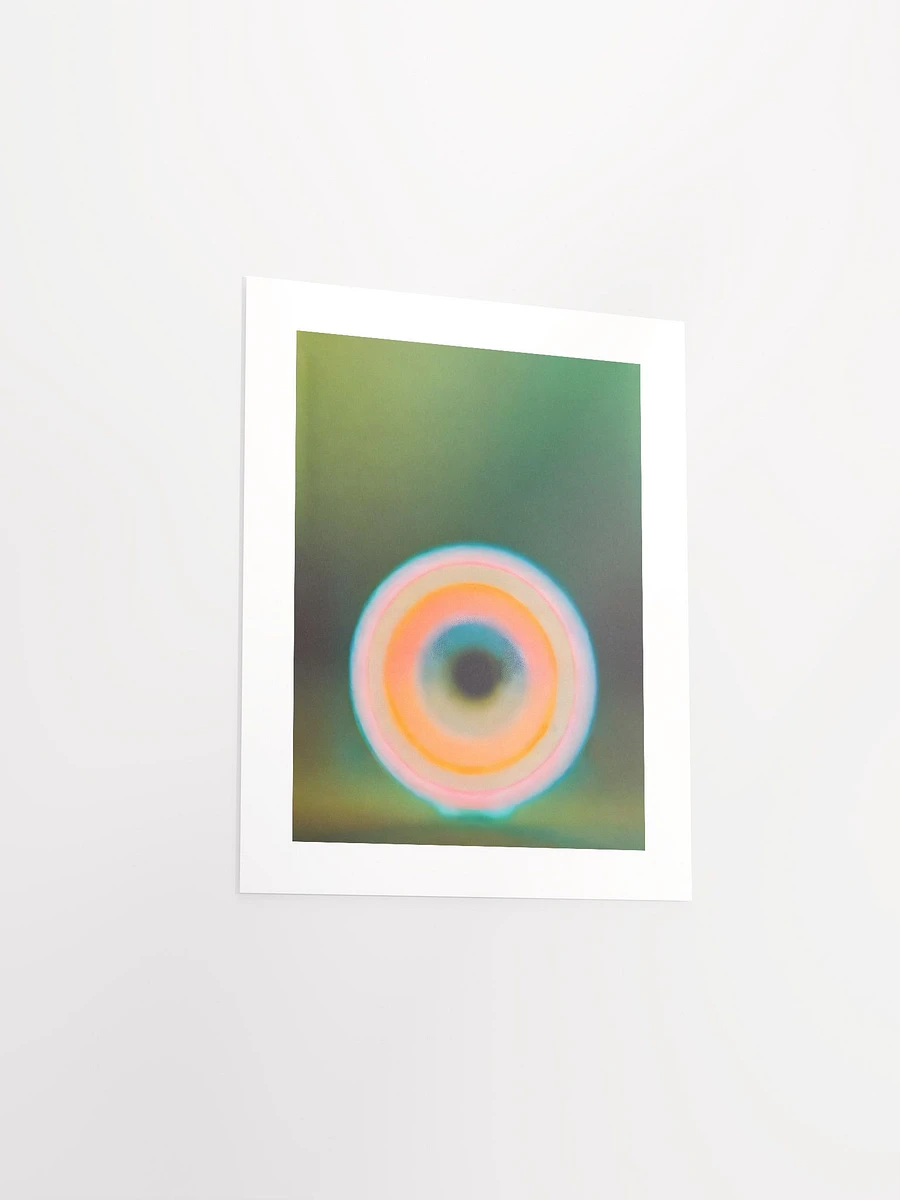 Pink And Orange Orb On Green - Print product image (3)