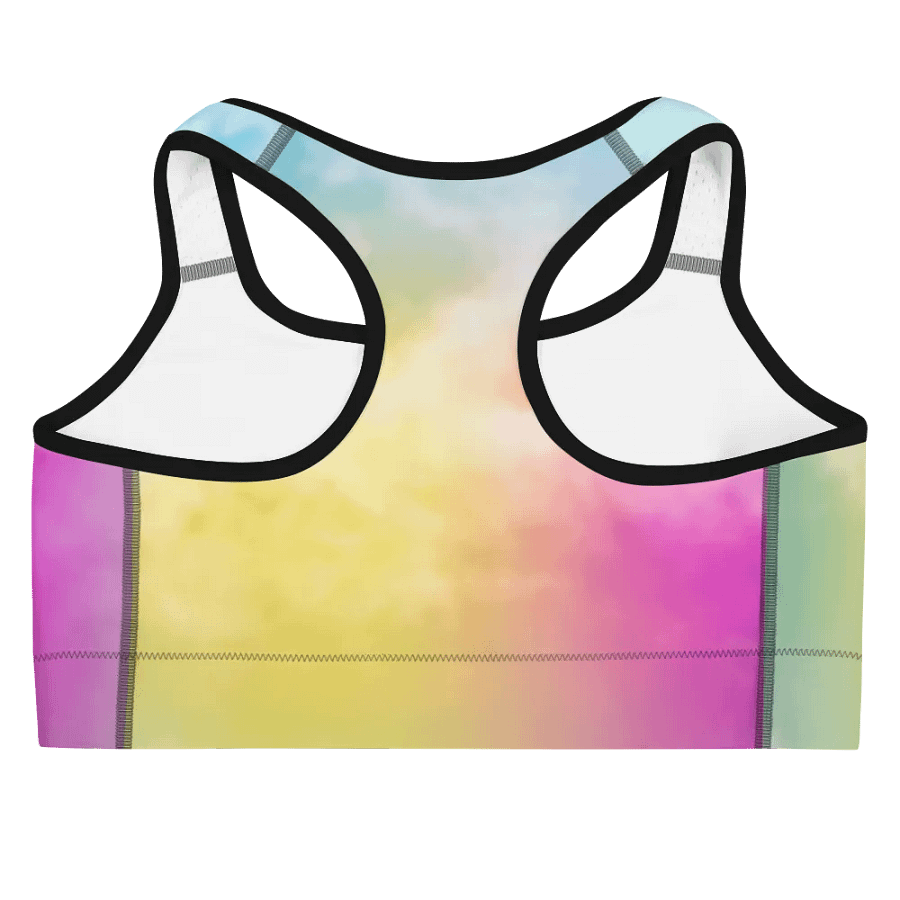Blur cloud rainbow Design Sports Bra - V3 product image (9)