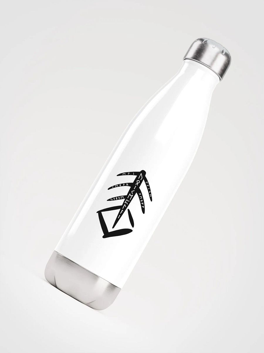 Valhalla Calling Stainless Steel Water Bottle White product image (4)