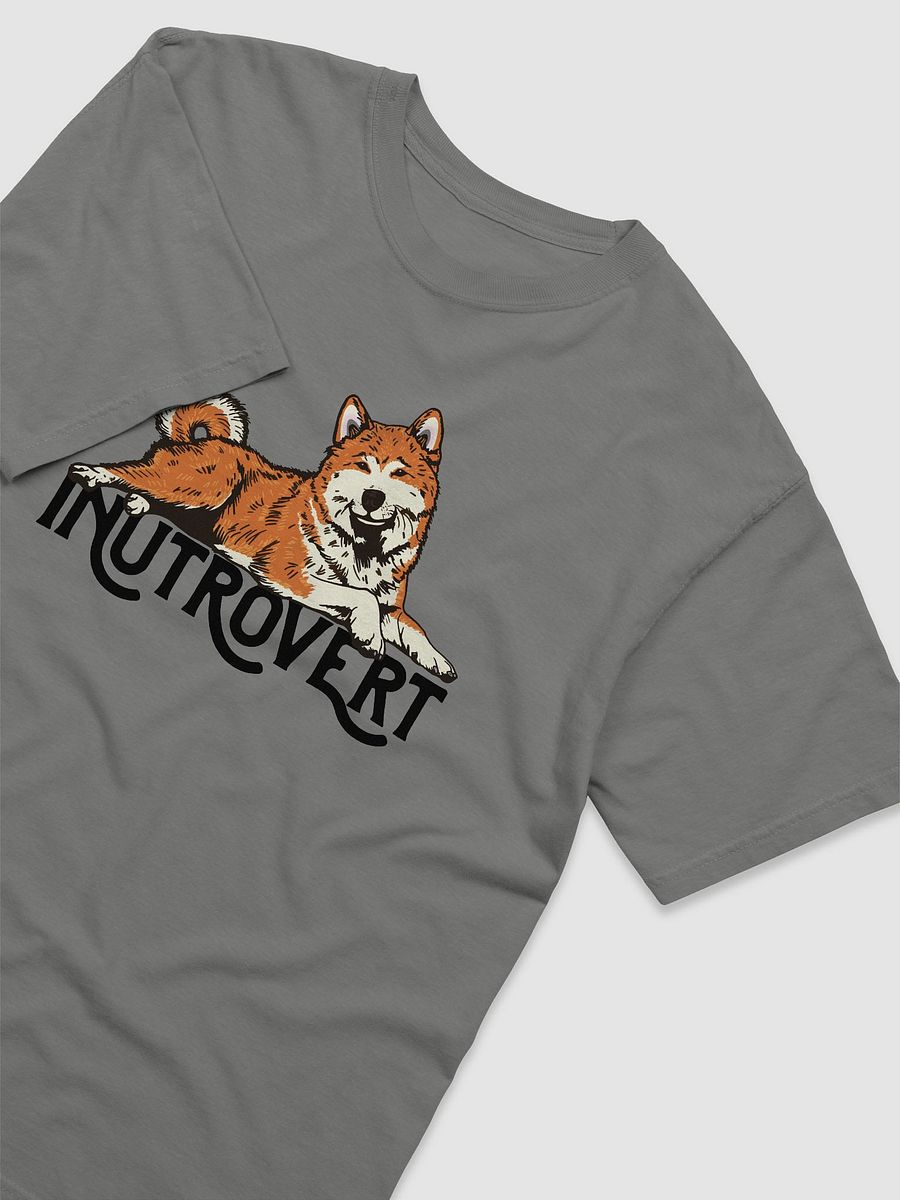 Inutrovert T-Shirt of an Akita Inu (Red) | Funny T-Shirt for Akita Paw-rents product image (16)