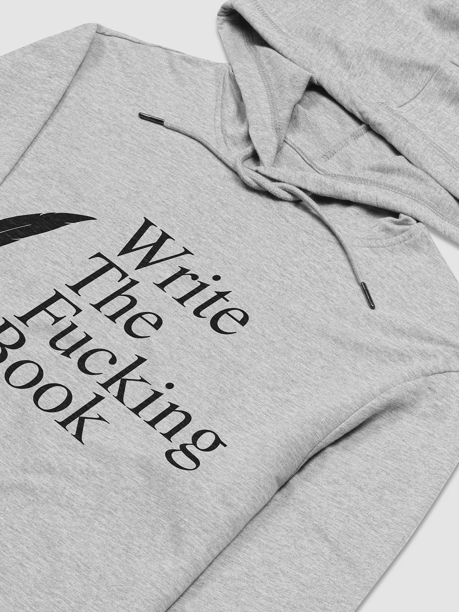 Write the Fucking Book Unisex Lightweight Hoodie product image (3)