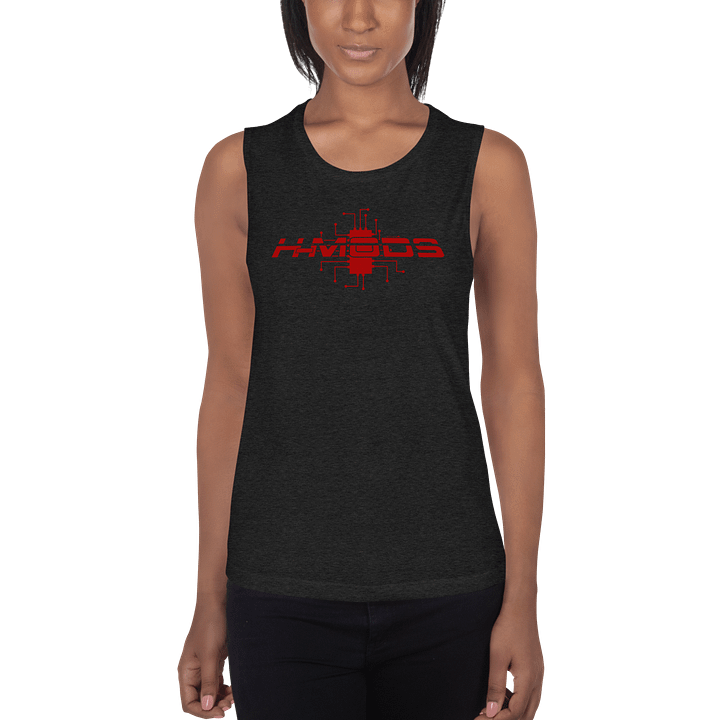H-Mods Attack logo ladies tank product image (1)