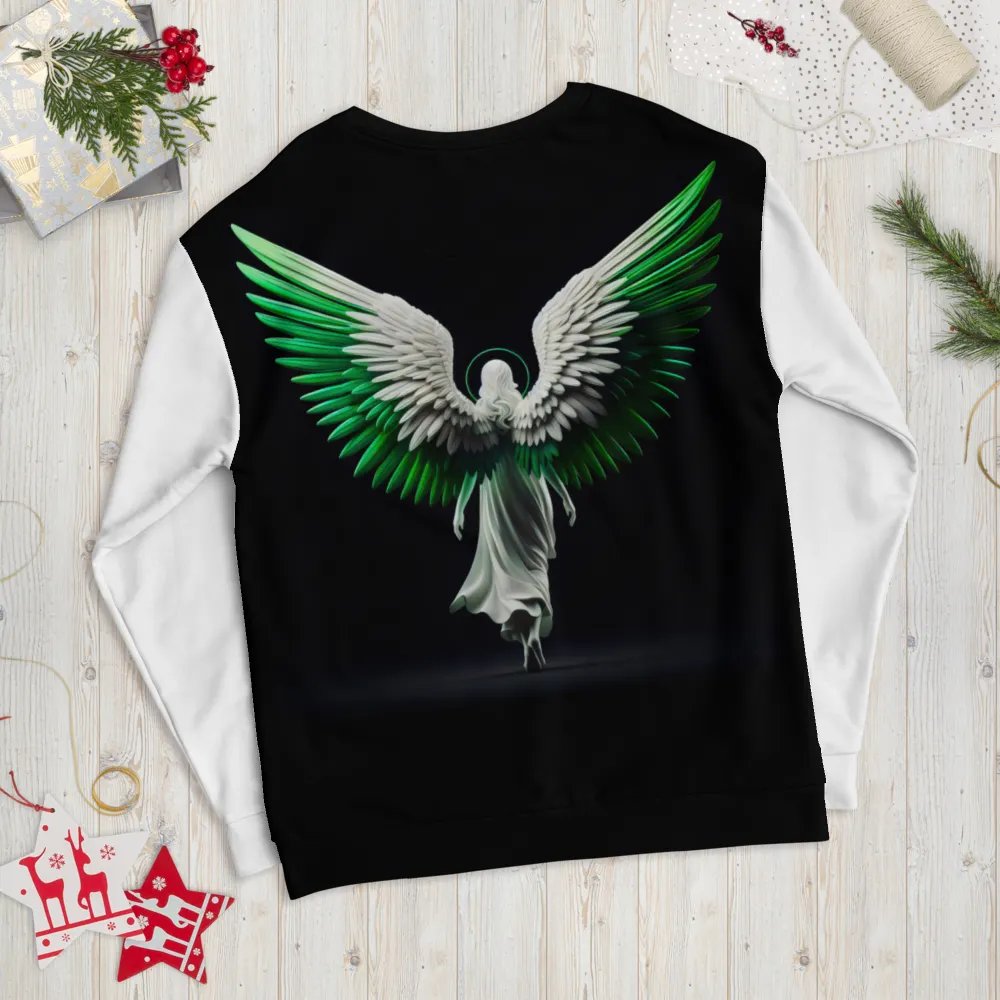Angel and Cross - All-Over Unisex Sweatshirt #4 product image (9)