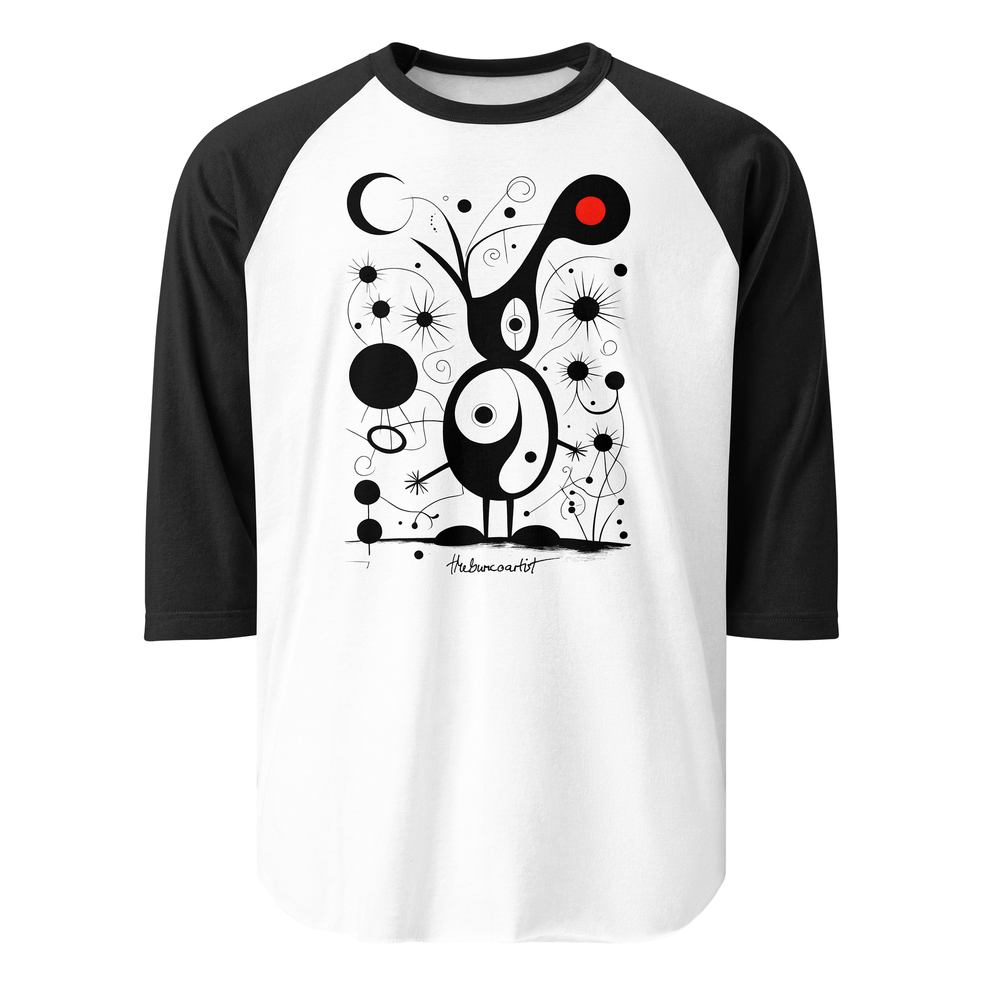 Tultex Fine Jersey Raglan Tee product image (3)