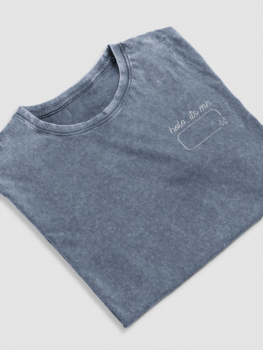holo it's me Acid Wash T-Shirt product image (4)