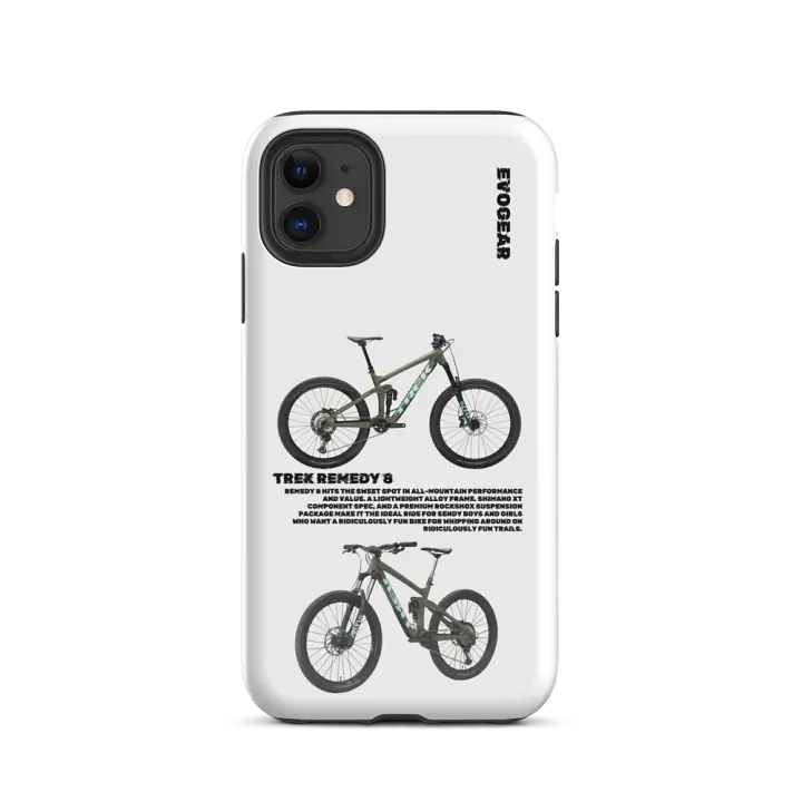 White Remedy 8 Olive Grey iPhone Case product image (2)