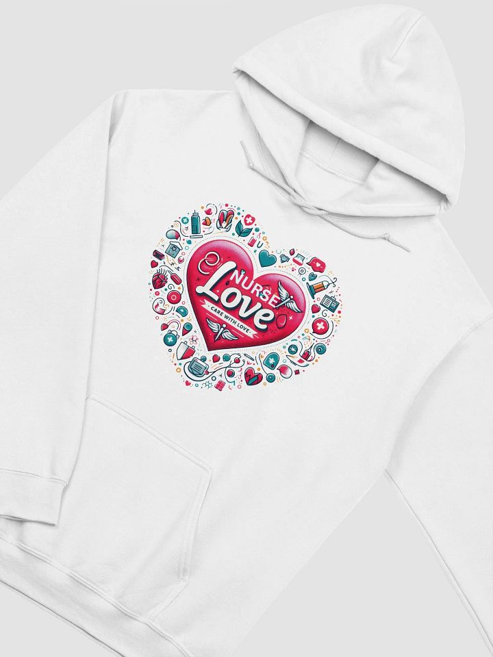 NURSE Love Medical Icons Hoodie product image (9)