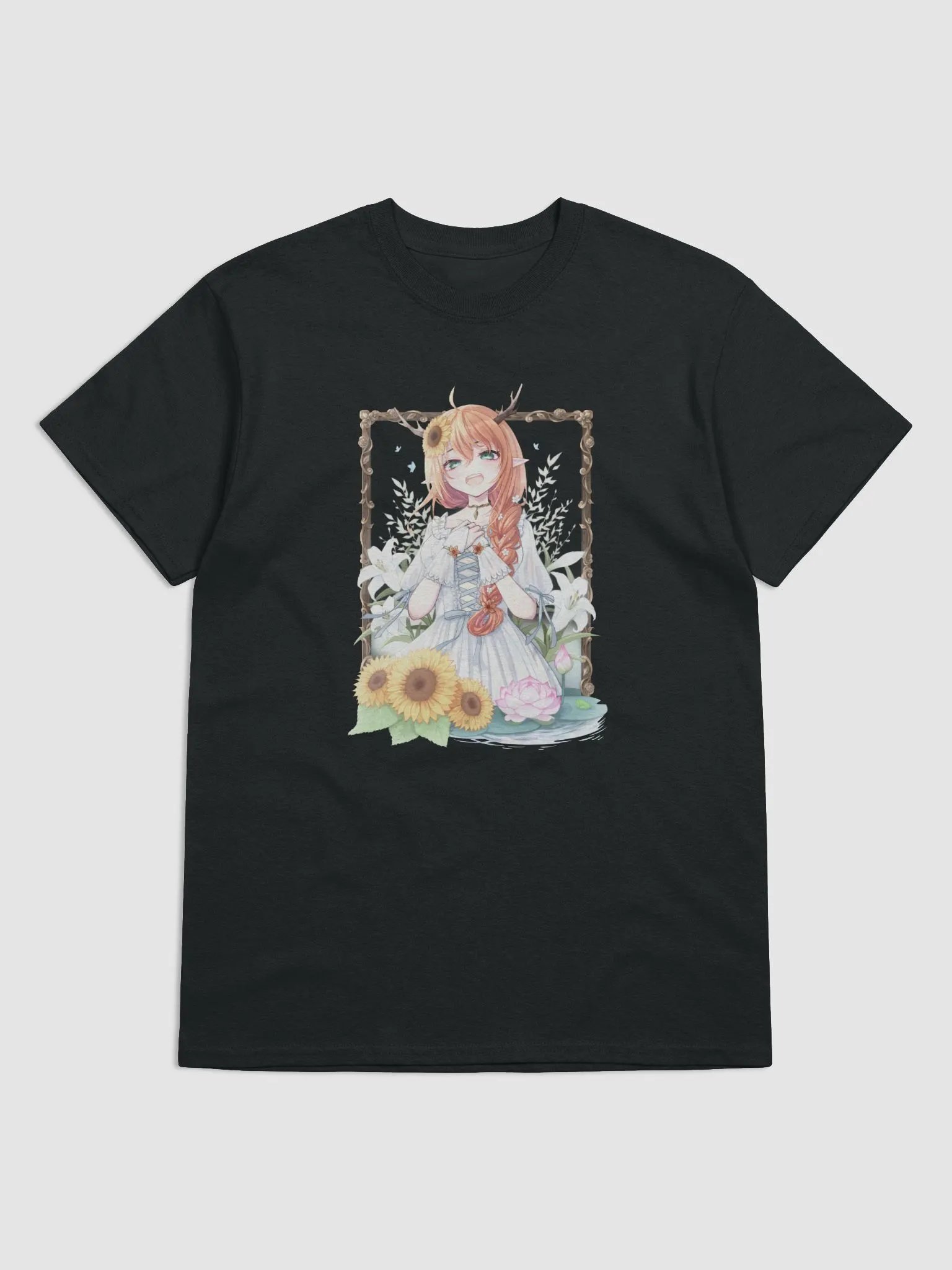 'One with the Flowers' Unisex T-Shirt product image (1)