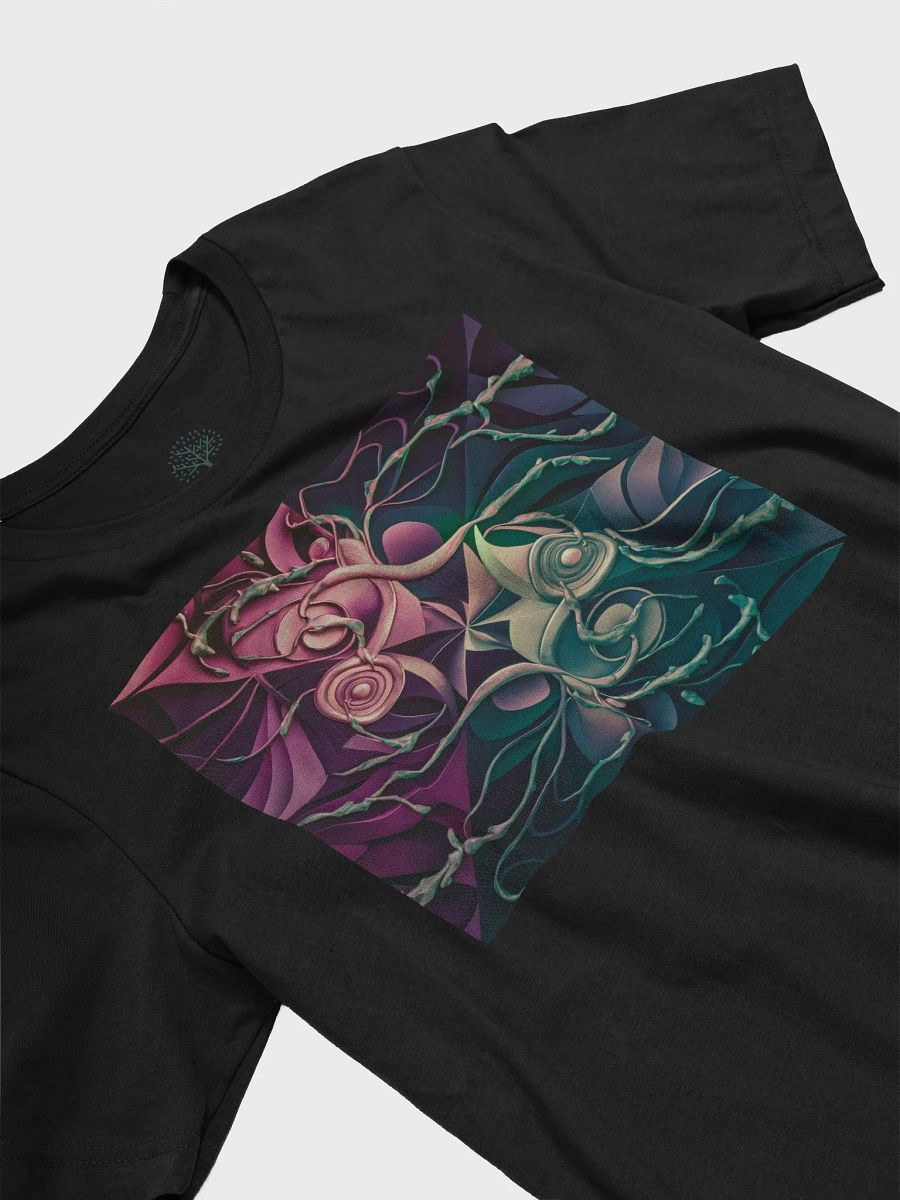Graphic Grove Abstract Floral T-Shirt - Soft Cotton | Unisex product image (5)