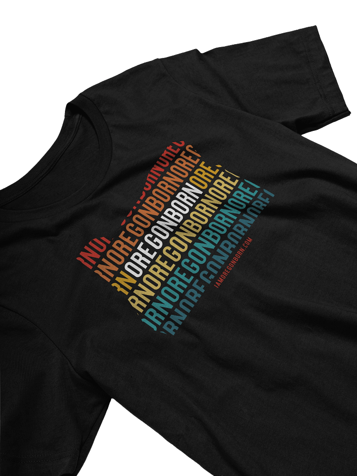OregonBorn Vintage Sunset T-Shirt product image (2)