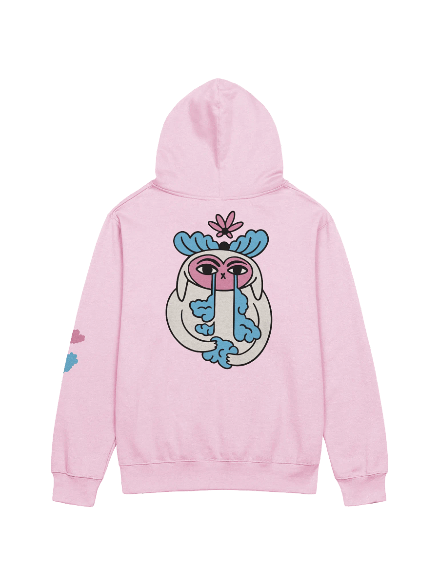 WLS Hoodie with print 'Embrace the mess' product image (2)