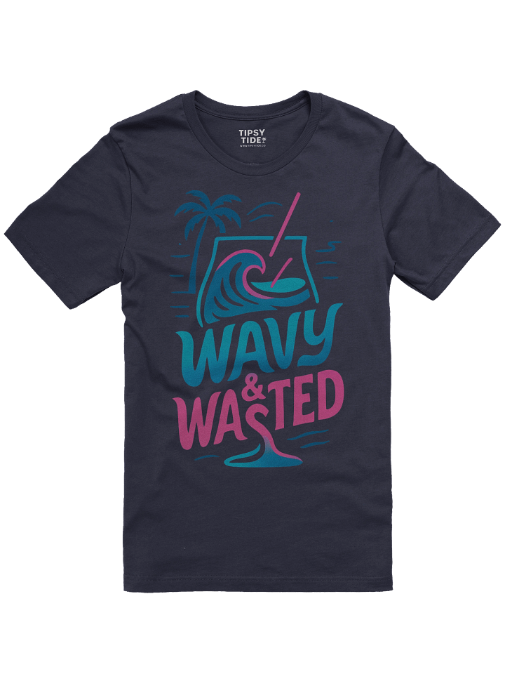 Wavy & Wasted Stylized T-Shirt product image (1)