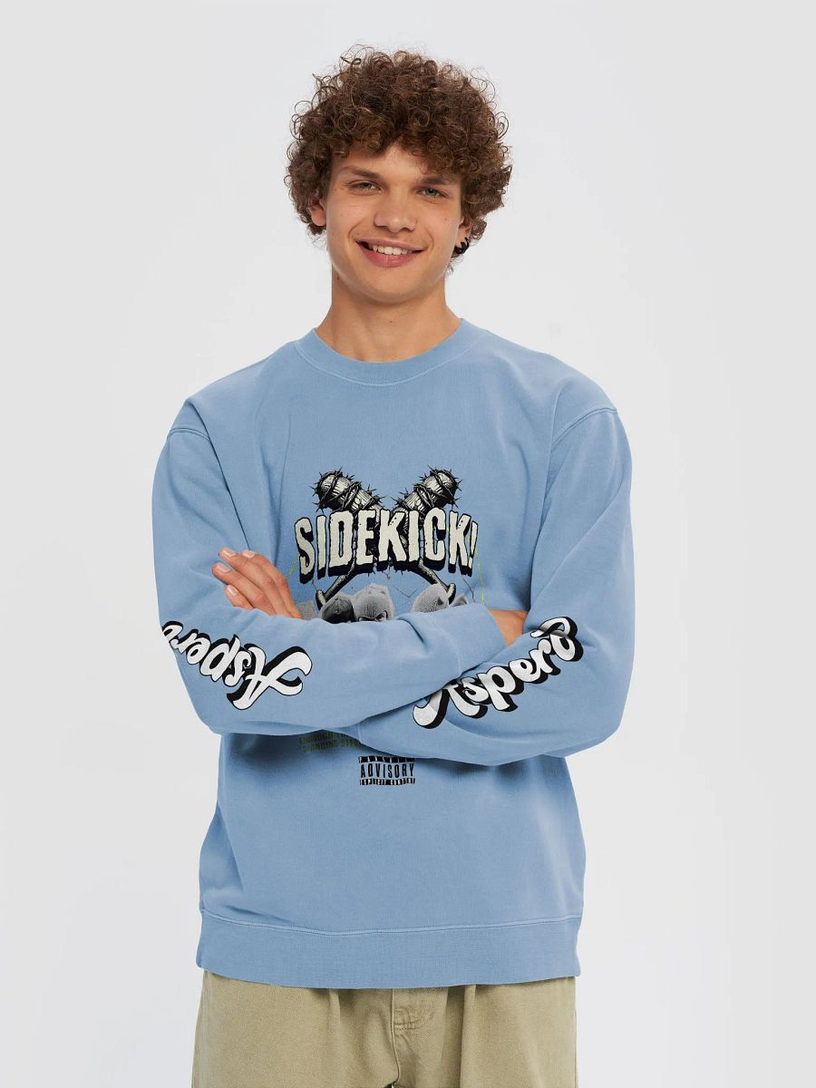 SideKick Aspero Independent Trading Co. Unisex Midweight Pigment Dyed Sweatshirt product image (46)