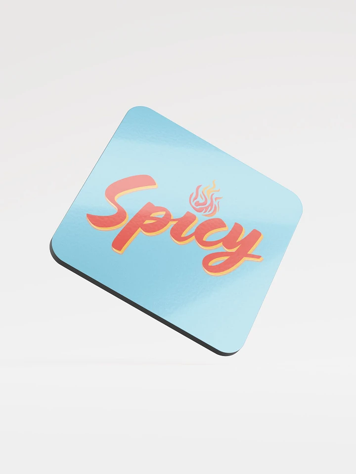 Spicy Dodgeball Club Glossed Cork Coaster product image (1)