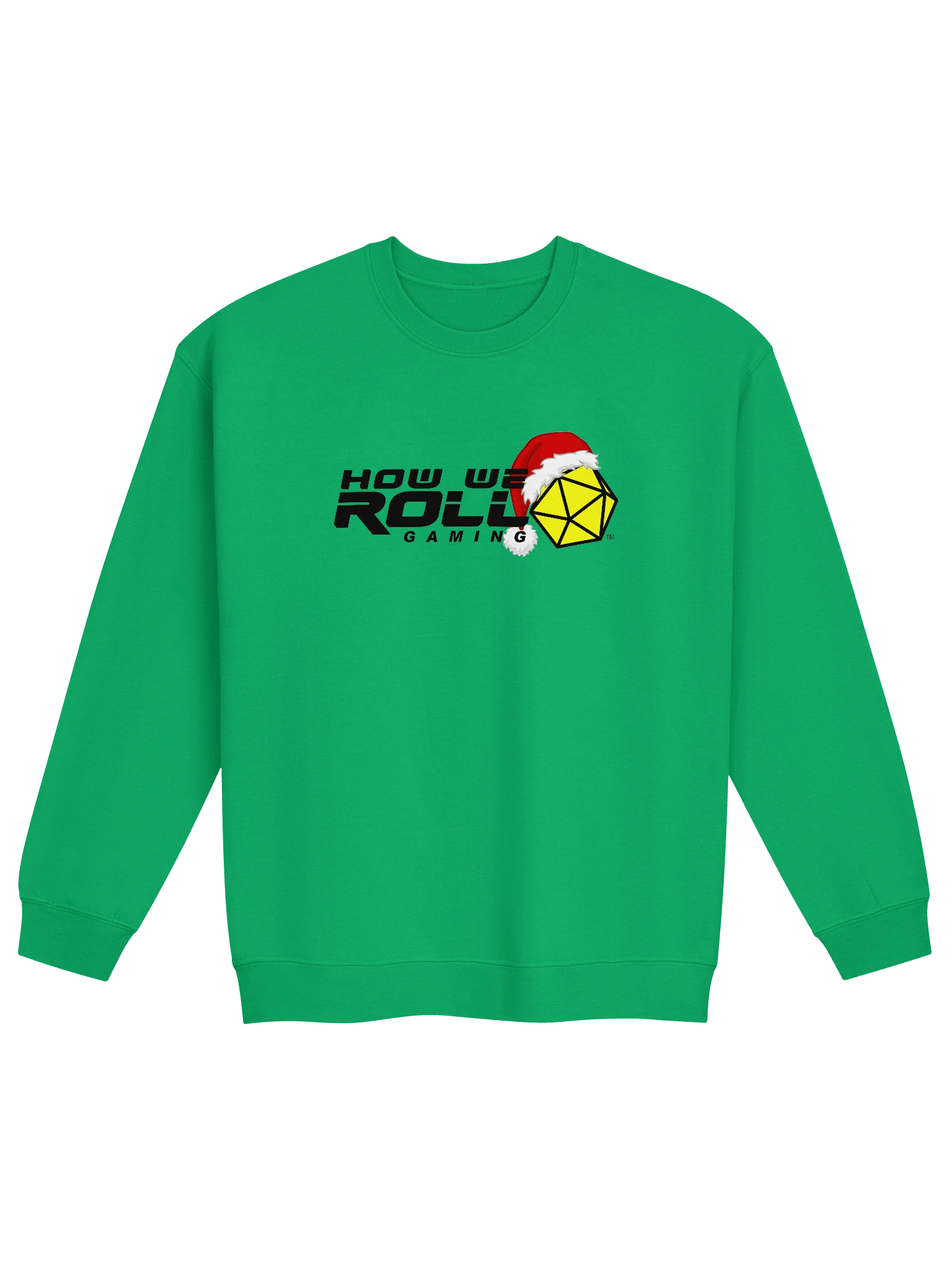 How We Roll Gaming Santa Hat Sweatshirt product image (1)